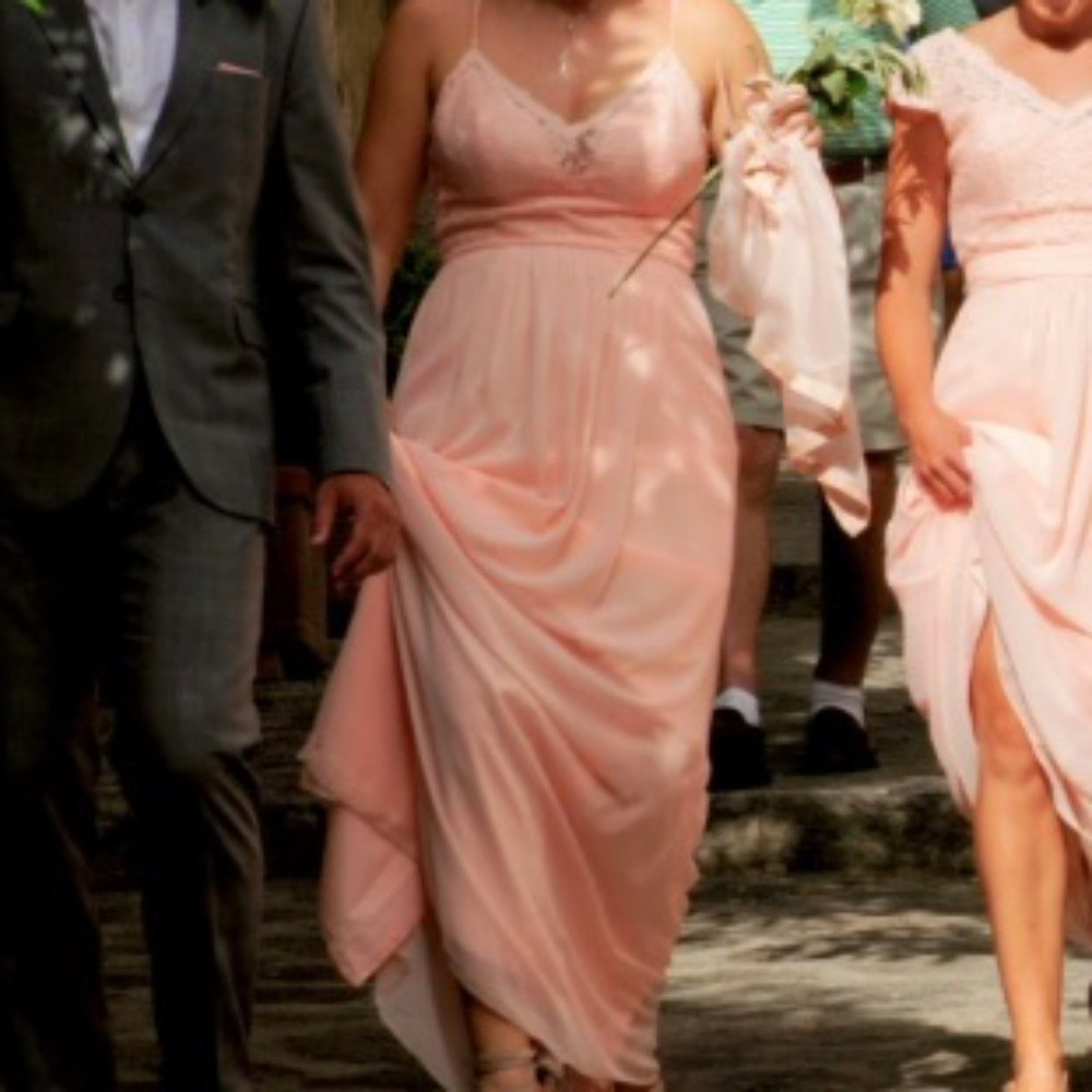 Blush gown by B2 Jasmine Worn Once size 14